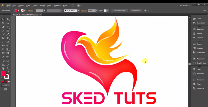 কিভাবে  লোগো ডিজাইন তৈরি করতে হয় অ্যাডোবি ইলাস্ট্রেটর