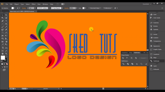 কিভাবে  লোগো ডিজাইন তৈরি করতে হয় অ্যাডোবি ইলাস্ট্রেটর