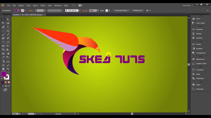 কিভাবে  লোগো ডিজাইন তৈরি করতে হয় অ্যাডোবি ইলাস্ট্রেটর