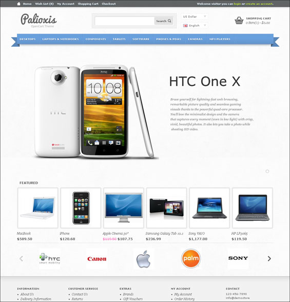 ডাউনলোড করে নিন ইকমার্স OpenCart টেমপ্লেট Palioxis ফ্রীতে । ( ডেমো লিঙ্ক সহ )