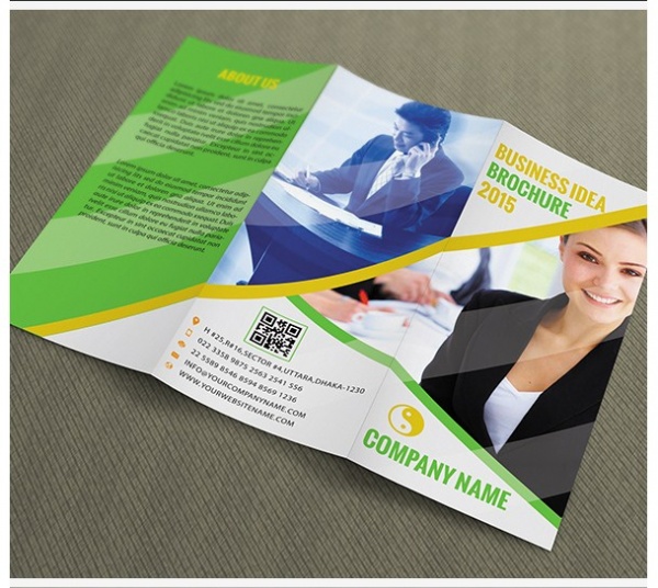 নতুনদের জন্য আমার তৈরি Tri-fold Brochure (ফ্রি ডাউনলোড)