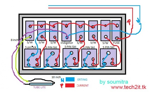 ইলেকট্রিক হাউস ওয়ারিং পর্ব ১ ।