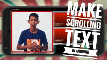 Android দিয়ে কিভাবে নিজের চ্যানেলের ভিডিওতে Scrolling Text/চলন্ত লিখা যুক্ত করবেন