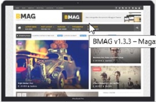 ফ্রি ডাউনলোড করুন 21$ মূলের BMAG v1.3.3 ম্যাগাজিন ষ্টাইল অসাধারন ব্লগার টেইমপ্লেট
