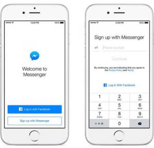 ফেসবুক অ্যাকাউন্ট ছাড়াই মেসেঞ্জার ব্যবহার করা যাবে