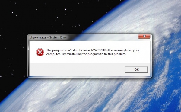 MSVCR110.dll’ is missing প্লিজ সাহায্য করেন পাগল হয়ে যাচ্ছি……