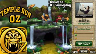 Temple Run Oz High Score 4,090,334 – Universal – HD Gameplay