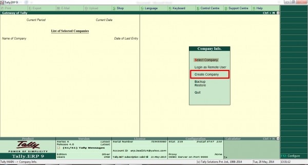 Create-Company-on-Tally