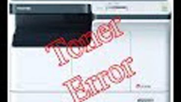 Toshiba Estudio 2303A Toner Error সমস্যার সমাধান। ভিডিও সহ