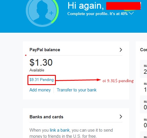 paypal  account এর বিষয়ে সাহায্য চাই…