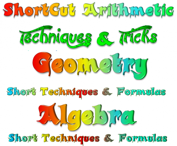 গণিতের শর্টকাট ফর্মুলার (Short Cut Math Techniques) অসাধারন বাংলা বই । (বিসিএস, আইবিএ(IBA)-এমবিএ(MBA), বিআইবিএম-এমবিএম, ঢাবির ইএমবিএ , জিম্যাট(GMAT) এবং জি আর ই(GRE) ভর্তি প্রস্তুতির ছাড়াও যে কোন প্রতিয়োগিতামূলক পরীক্ষার প্রস্ততির জন্য ) আপডেট ১৩