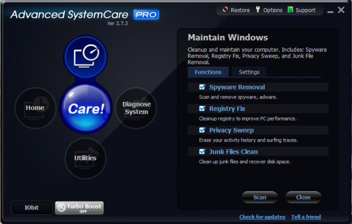 আপনাদের আরেকটা সফটওয়্যার এর সাথে পরিচয় করিয়ে দিব জার নাম Advance System Care Pro.এটা ব্যবহার করার পরে আপনার কম্পিউটার কে নতুন করে পাবেন। কম্পিউটার এর স্পীড বৃদ্ধি করার জন্য যা দরকার তার সবই আছে এখানে।