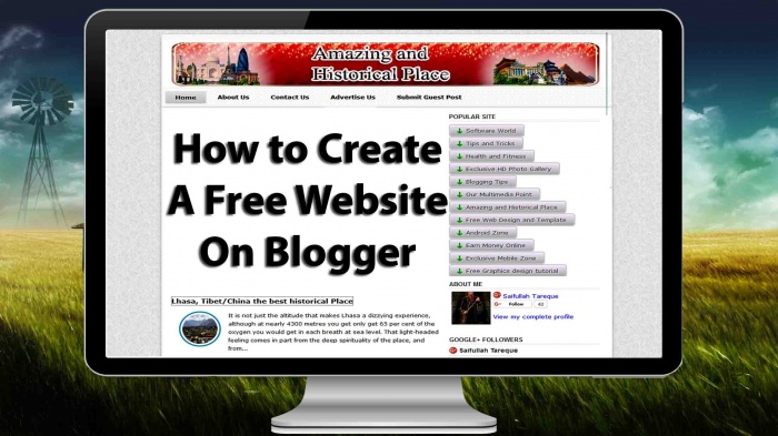 Blogger ব্যবহার করে সম্পূর্ণ ফ্রীতে কিভাবে একটি প্রফেশনাল ওয়েবসাইট খুলবেন এবং ব্লগিং শুরু করার জন্য কিভাবে সঠিক নিয়মে Post করবেন?