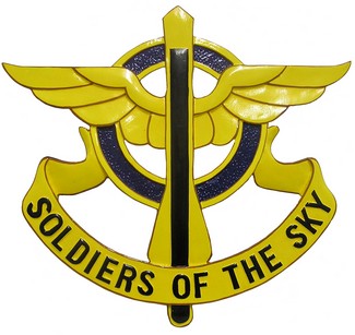 10th AVN Regiment Seal Plaque