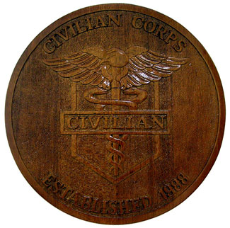 AMEDD Civilian Corps Seal Plaque