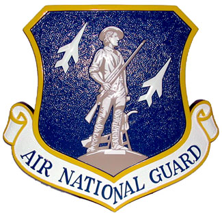 Air National Guard Plaque