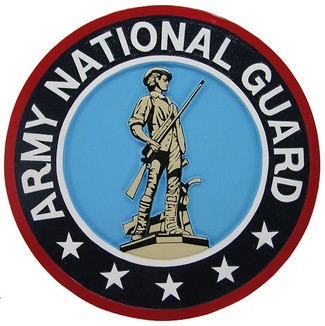 Army National Guard Seal Plaque