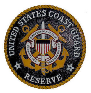 Coast Guard Reserve Plaque