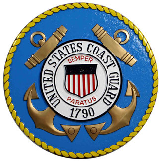 Coast Guard Seal Plaque