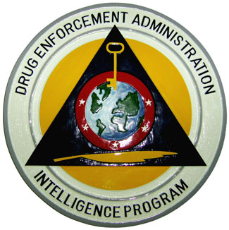 DEA Intelligence Program Seal Plaque