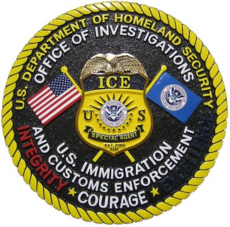 DHS US Office of Investigation Seal Plaque