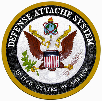 Defense Attache System Seal Plaque