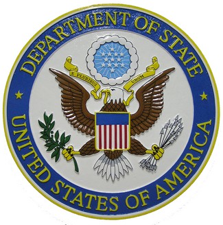 Deparment of State Seal Plaque