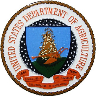 Department of Agriculture Seal Plaque