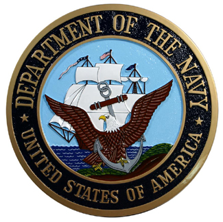 Department of the Navy Plaque