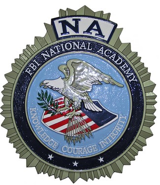 FBI National Academy Seal Plaque