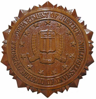 FBI Natural Seal Plaque