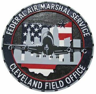 Federal Air Marshal Cleveland Field Office Seal Plaque