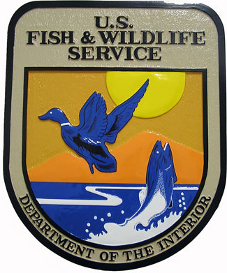 Fish and Wildlife Service Seal Plaque