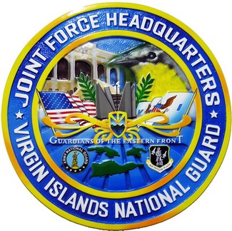 Joint Force Headquarters Virgin Islands Seal Plaque