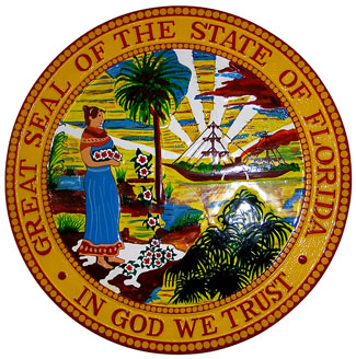 Florida State Seal Plaque