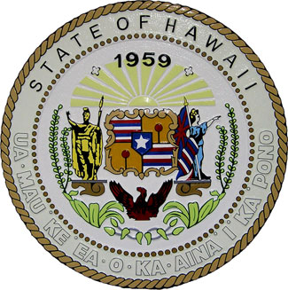 Hawaii State Seal Plaque
