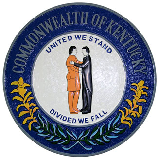 Kentucky State Seal Plaque