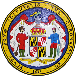 Maryland State Seal Plaque