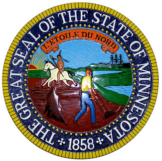 Minnesota State Seal Plaque
