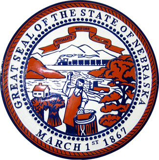 Nebraska State Seal Plaque