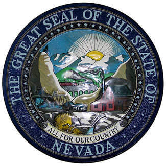 Nevada State Seal Plaque