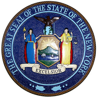 New York State Seal Plaque