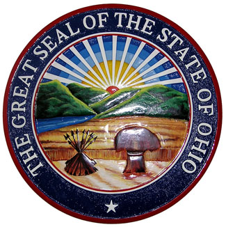Ohio State Seal Plaque