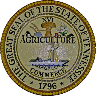 Tennessee State Seal Plaque