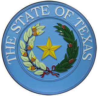 Texas State Seal Plaque