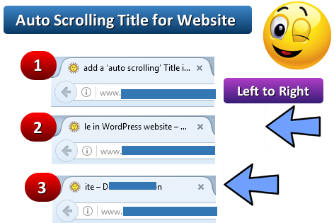 Stylish Scrolling Title