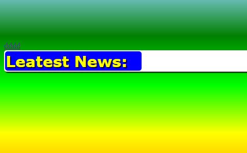 ব্লগার সাইটের জন্য স্ক্রলিং নিউজ টিকার