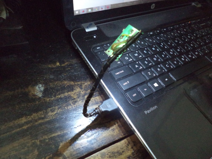 ইউএসবি নাইট এলইডি ল্যাম্প (হ্যান্ড মেড)