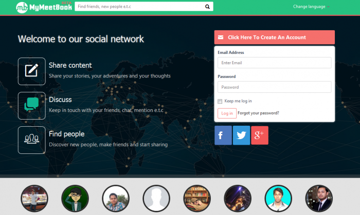 বাংলাদেশের প্রথম এবং সেরা সোশিয়াল প্লাটফর্ম মাইমিটবুক…তাহলে আর ফেসবুক কেন…!