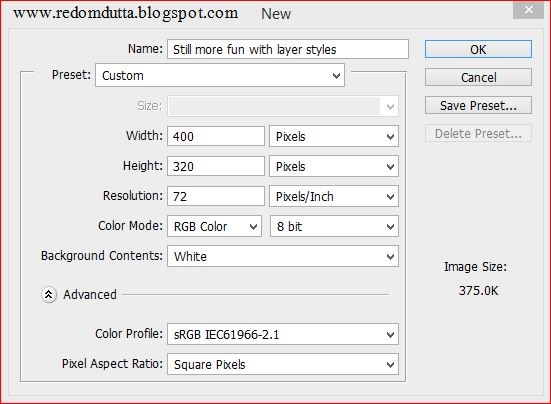 অ্যাডোবি ফটোশপ এ ইফেক্টস পর্ব :: ২